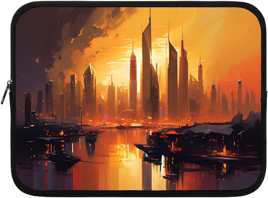 Istanbul Print iPad Sleeve - Beautiful Tablet Sleeve - Cityscape Carrying Case - 10 inches