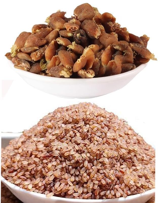 Image of Tinni Ka Chawal 250g & Sukha Mahua 100g Red Rice