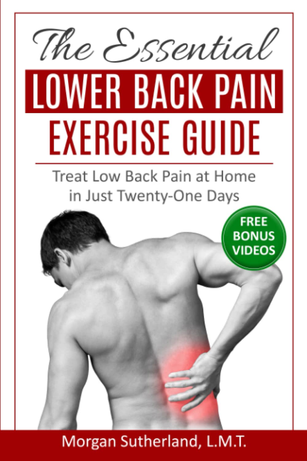 The Essential Lower Back Pain Exercise Guide: Treat Low Back Pain at Home in Just Twenty-One Days Paperback – Big Book, 21 June 2022