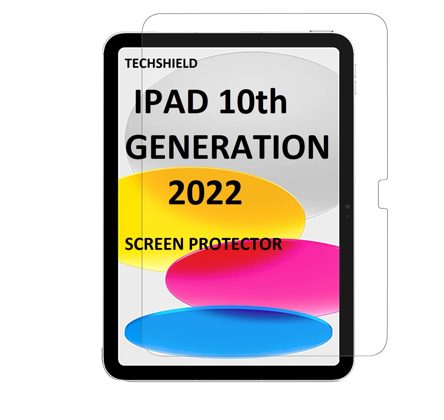 TECHSHIELD Tempered Glass Screen Protector For New Ipad 10Th Generation 10.9 Inch, Ipad 10 (2022 Released) Apple Pencil Compatible (B0BLSN3FJX) Amazon Price History, Amazon Price Tracker