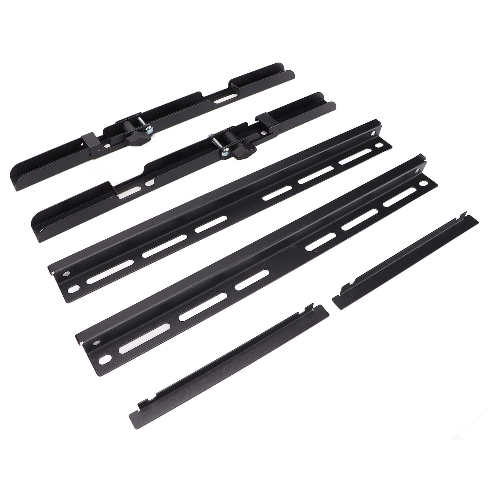 Supporto a parete regolabile per TV CT9003, staffa ultra sottile con capacità di carico di 110 libbre e VESA 600x400 mm, adatta a TV da 14 a 55 pollici, inclinazione fino a 15° per