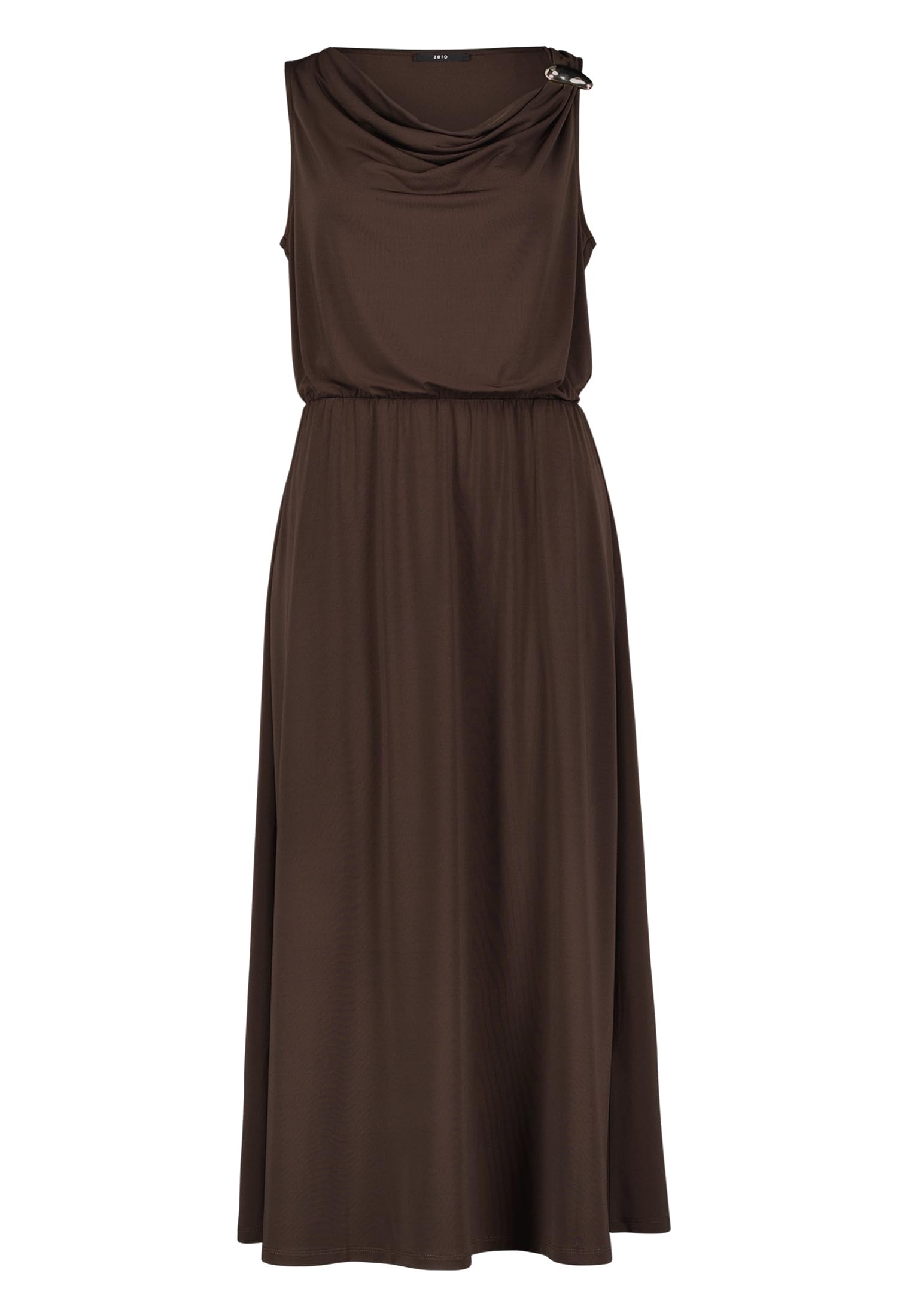 zero Damen Midikleid mit Schnalle