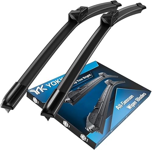 24"+18" Limpiaparabrisas - Reemplazo para Mazda CX-5 CX-9 2017-2023, Mazda 6 2018-2021, Limpiaparabrisas delantero de primera calidad OEM para todas