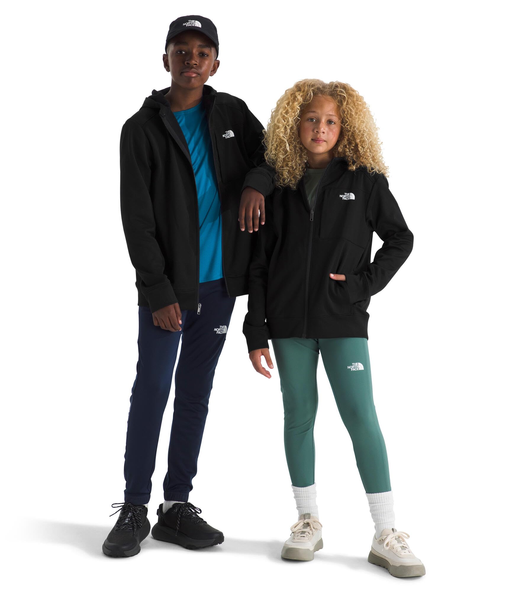 The North Face boys Tnf Performance Fleece Full Zip Hooded Jacket