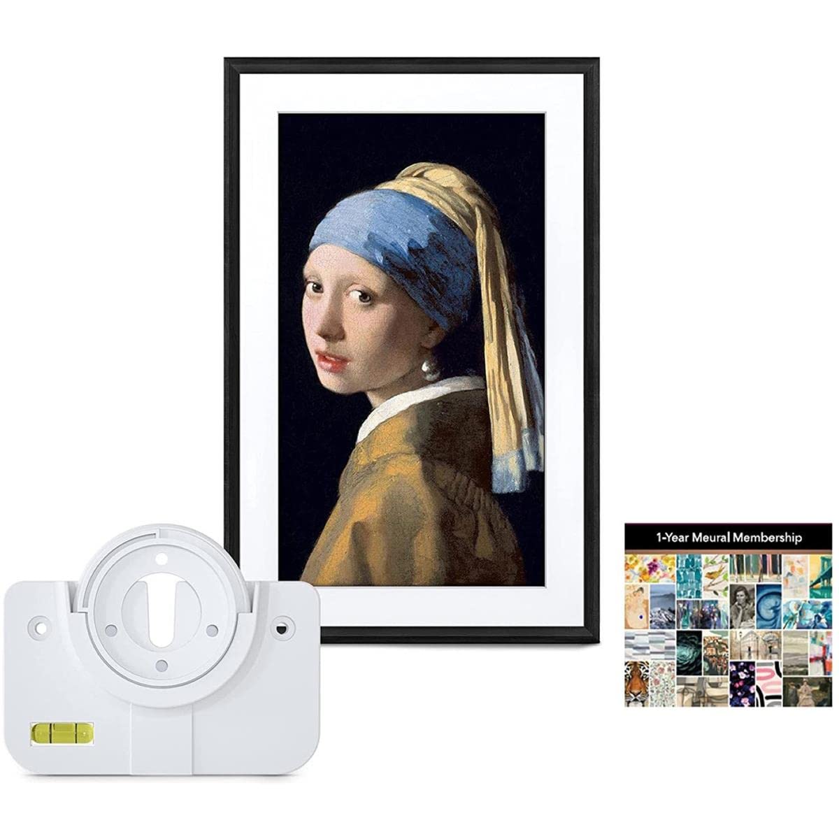 Meural キャンバス II 27インチ ブラック Meural Canvas II – The Smart Art Frame with 27 in. HD