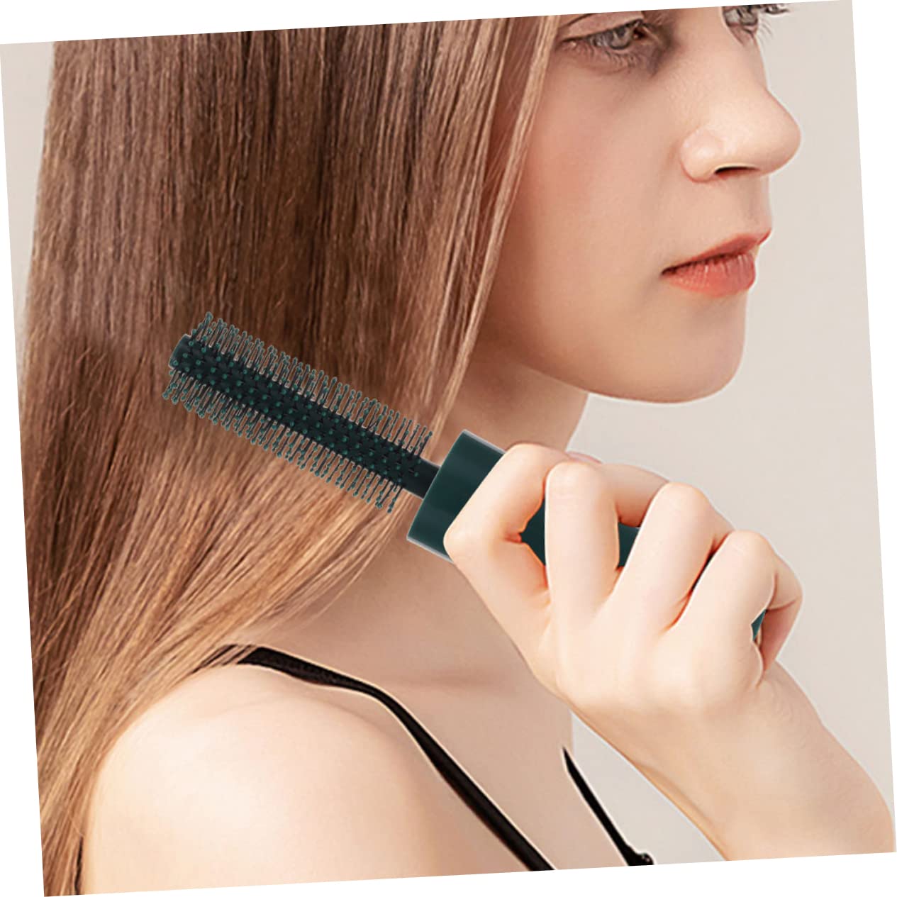 Beavorty 4 Stück Tragbarer Kamm Haarbürste in Reisegröße Haarbürste Für Den Haushalt Stylingbürste Für Lockiges Haar Styling-haarbürste Rollenhaarbürste Lockenbürste Boutique Abs Reisen