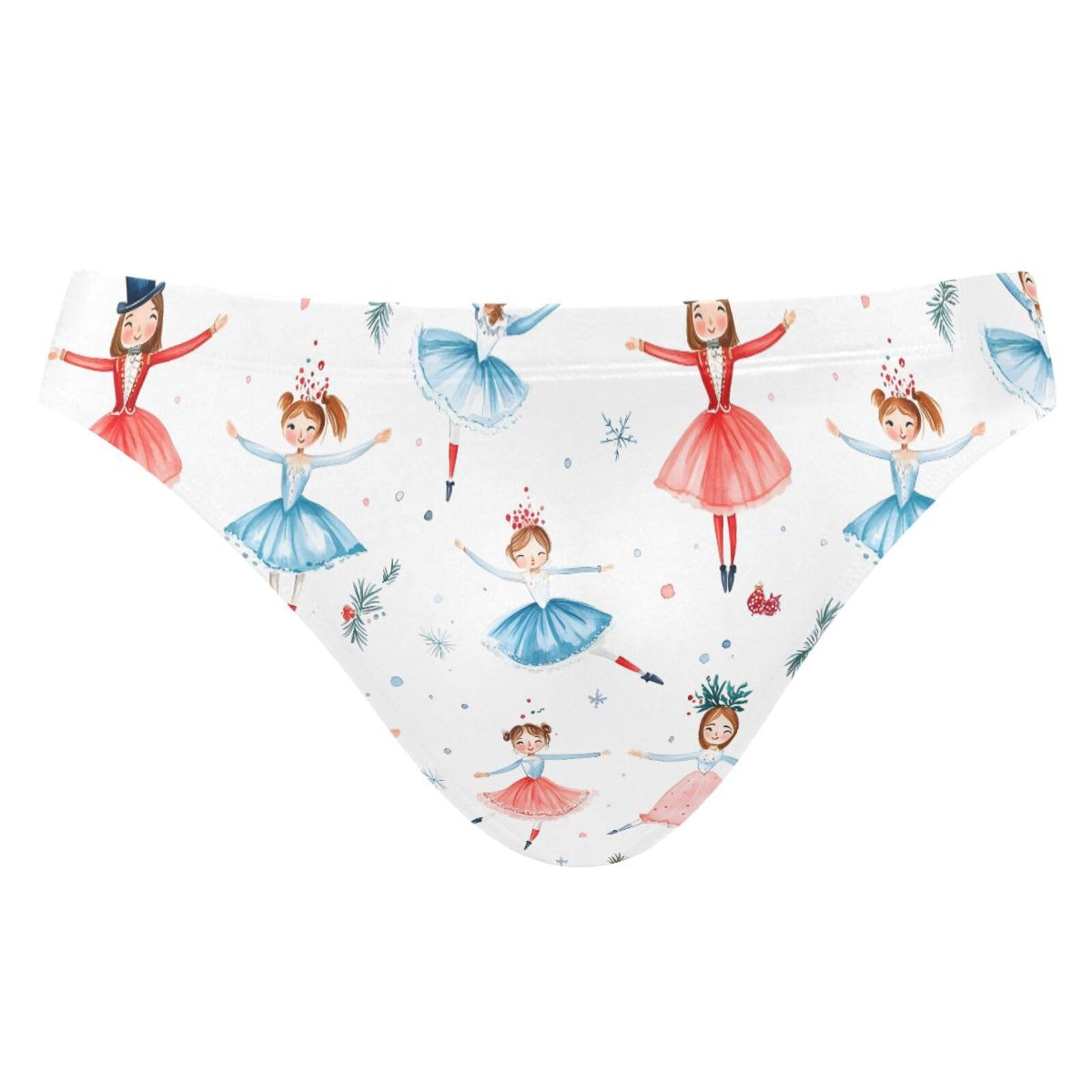 UMIRIKO Mens Swim Briefs Princess Dancing Nutcracker Bikini Swimwear L 202b8805