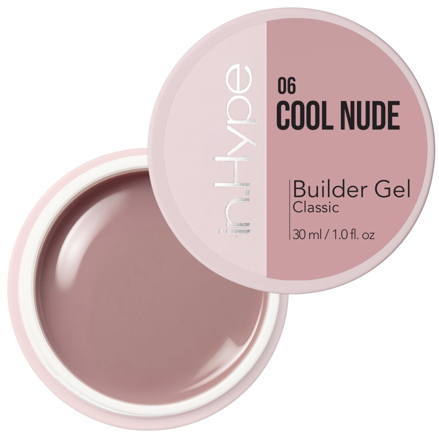 IN.HYPE UV/LED Camouflage Builder Gel for Nail Extension/Strengthening (Cool Nude #32)