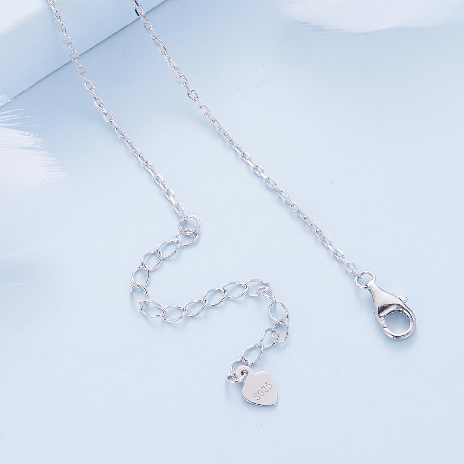 Collana con Ciondolo a Farfalla - Collana con Ciondolo Minimalista in Argento 925 per le Donne, Catena Regolabile