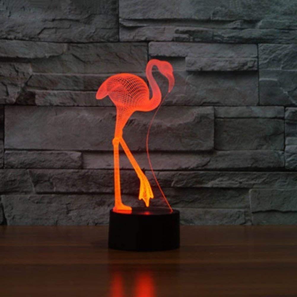 Amazon.com: YTDZLTD Optical Illusion 3D Flamingos Night Light 16