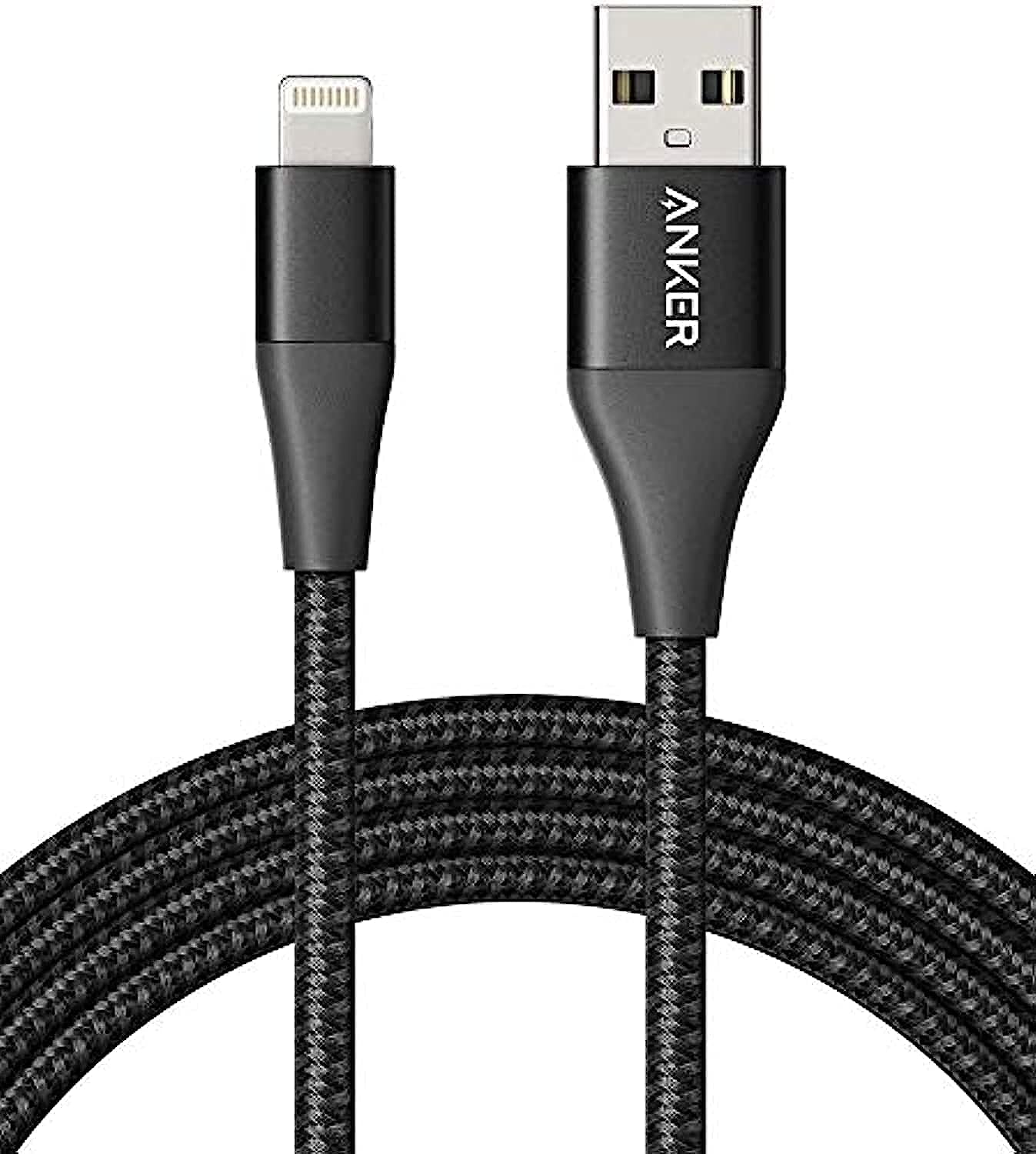 AnkerA8452H11 PowerLine+ II Lightning Cable 3ft UN - Black (Pack of1)