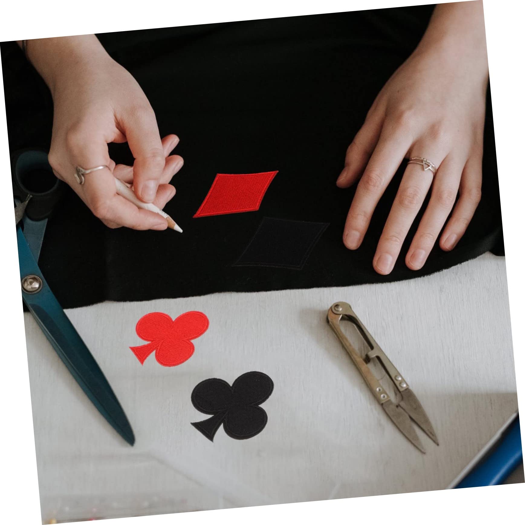 SHINEOFI 9 Juegos De De Póquer Insignias Para Coser DIY De Costura DIY Pegatinas De Animales DIY Para Ropa Pegatinas De Dibujos Animados De