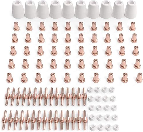 110 piezas de consumibles de corte de plasma Fit Cut 40 50 con soplete cortador de plasma PT31 LG40