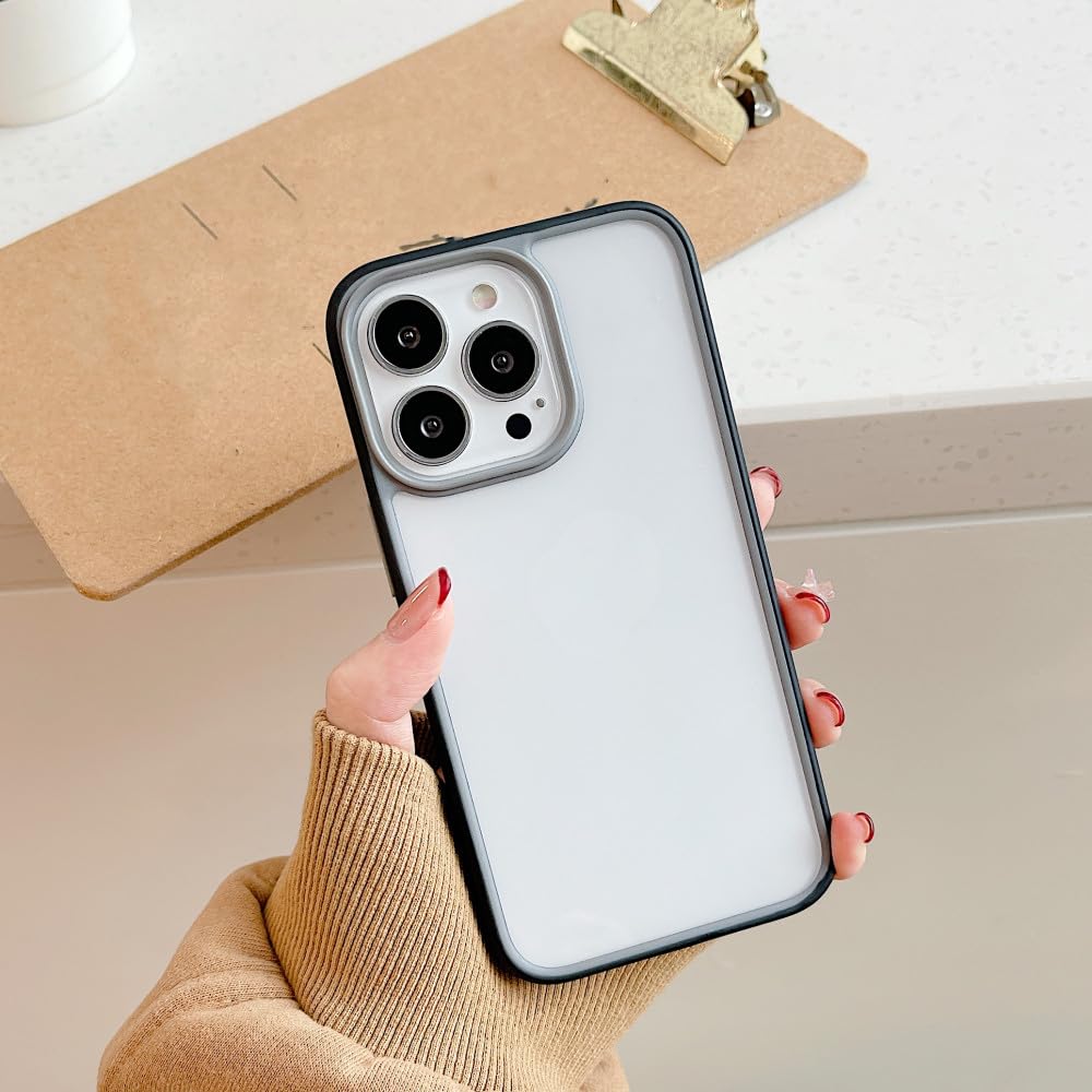 Coque iPhone 14 Pro silicone transparent évite les rayures