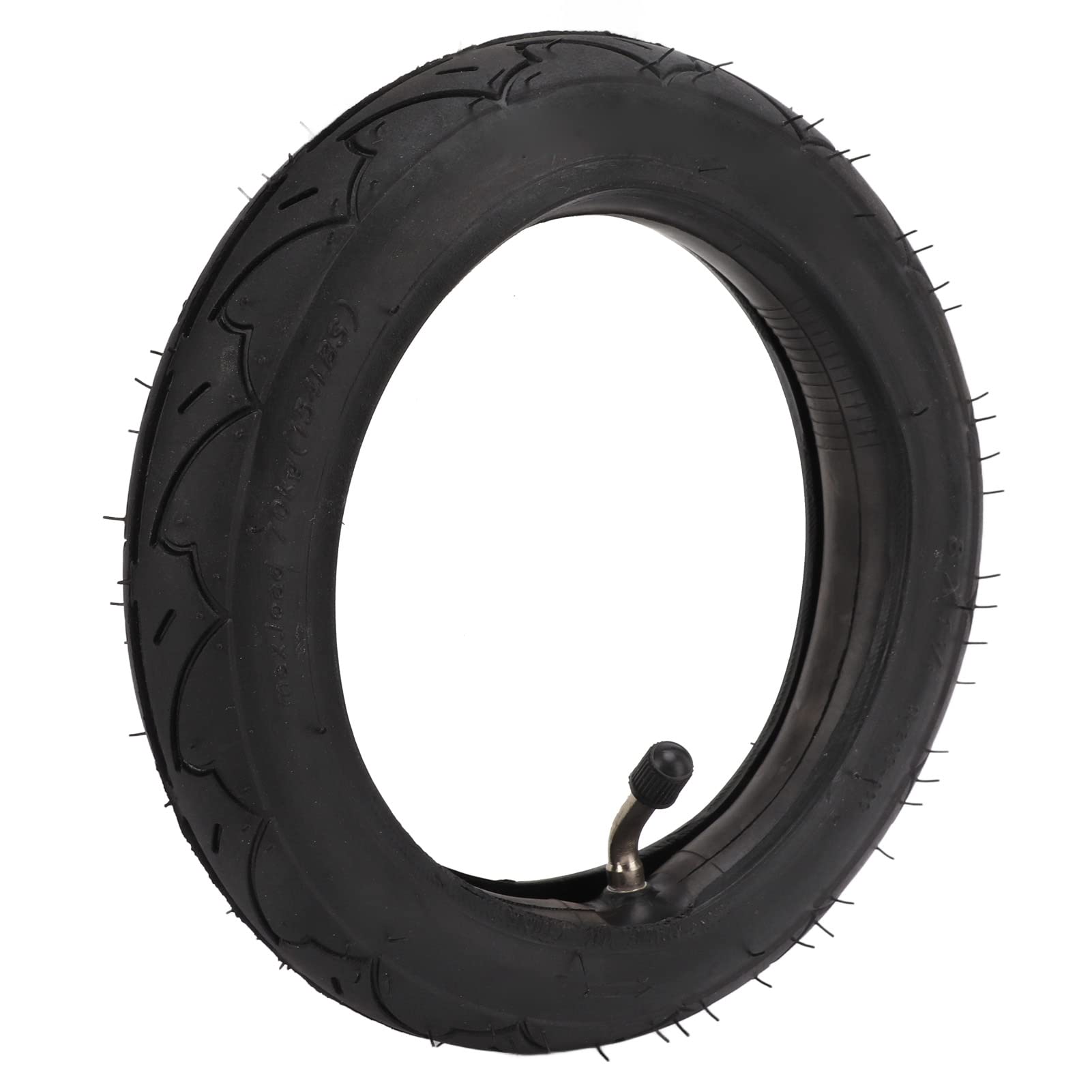 Tire with Tube 8x1 1/4, Rubber Tire and Inner Tube for Electric Bicycle