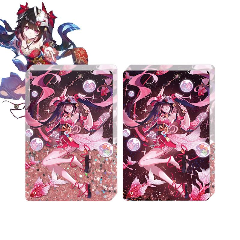 Amazon.co.jp: 花火 流砂 アクリルブロック 崩壊：スターレイル 流砂