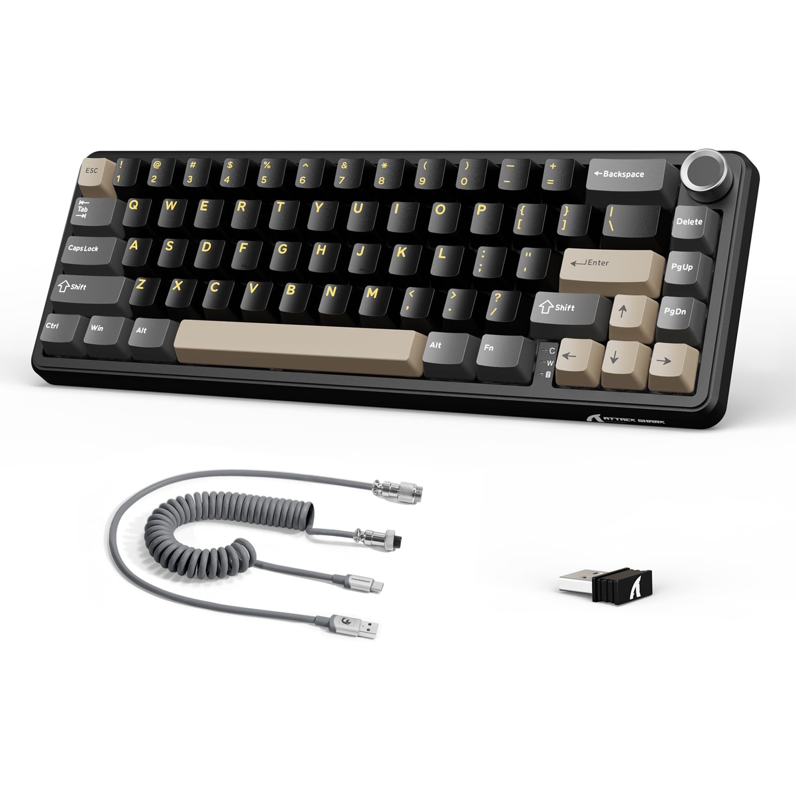 Amazon.com: ATTACK SHARK X66 60% Wireless Mechanical Gaming
