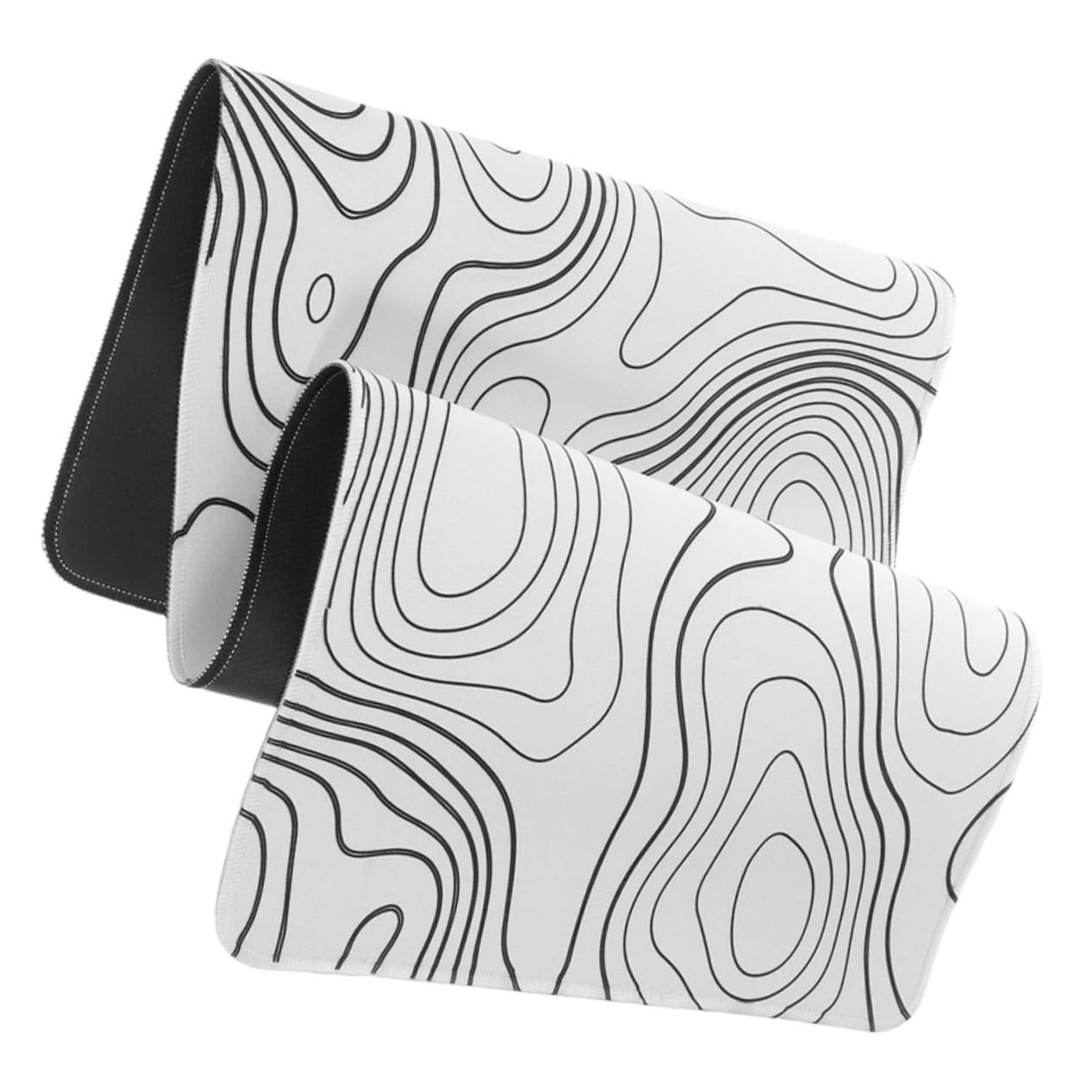 Tapis de souris format carte topographique HOMSFOU pour protéger votre bureau