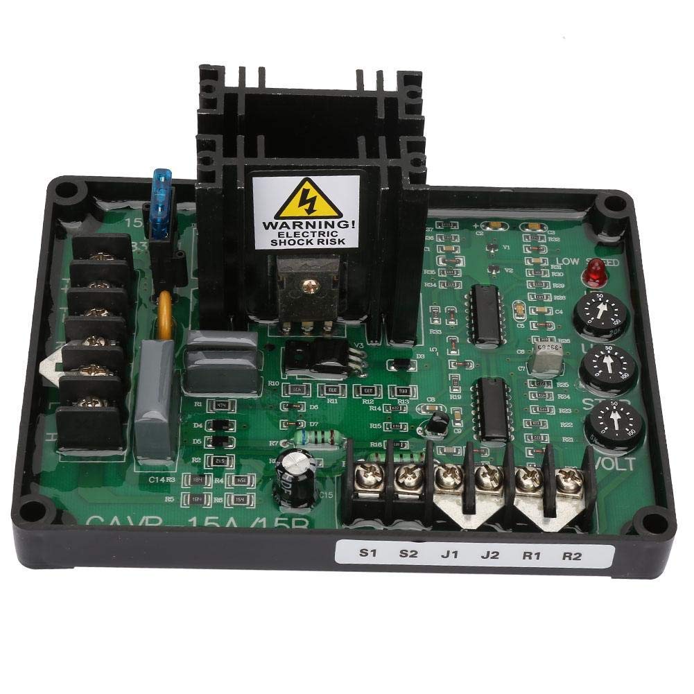 AVR Spannungsregler und Erregerregler GAVR15B für synchronen Wechselstromgenerator ohne Bürsten kompatibel mit GAVR15A