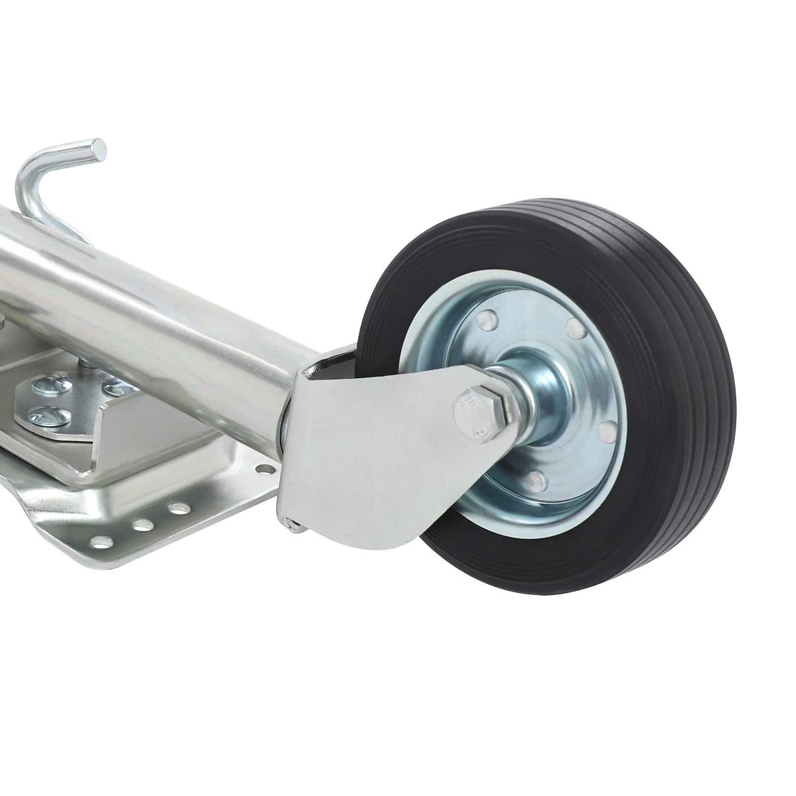 Roue de remorque, roue de soutien, ensemble de poignée de remorque, capacité de charge 544,31 kg pour déplacer des bateaux, yachts, motos