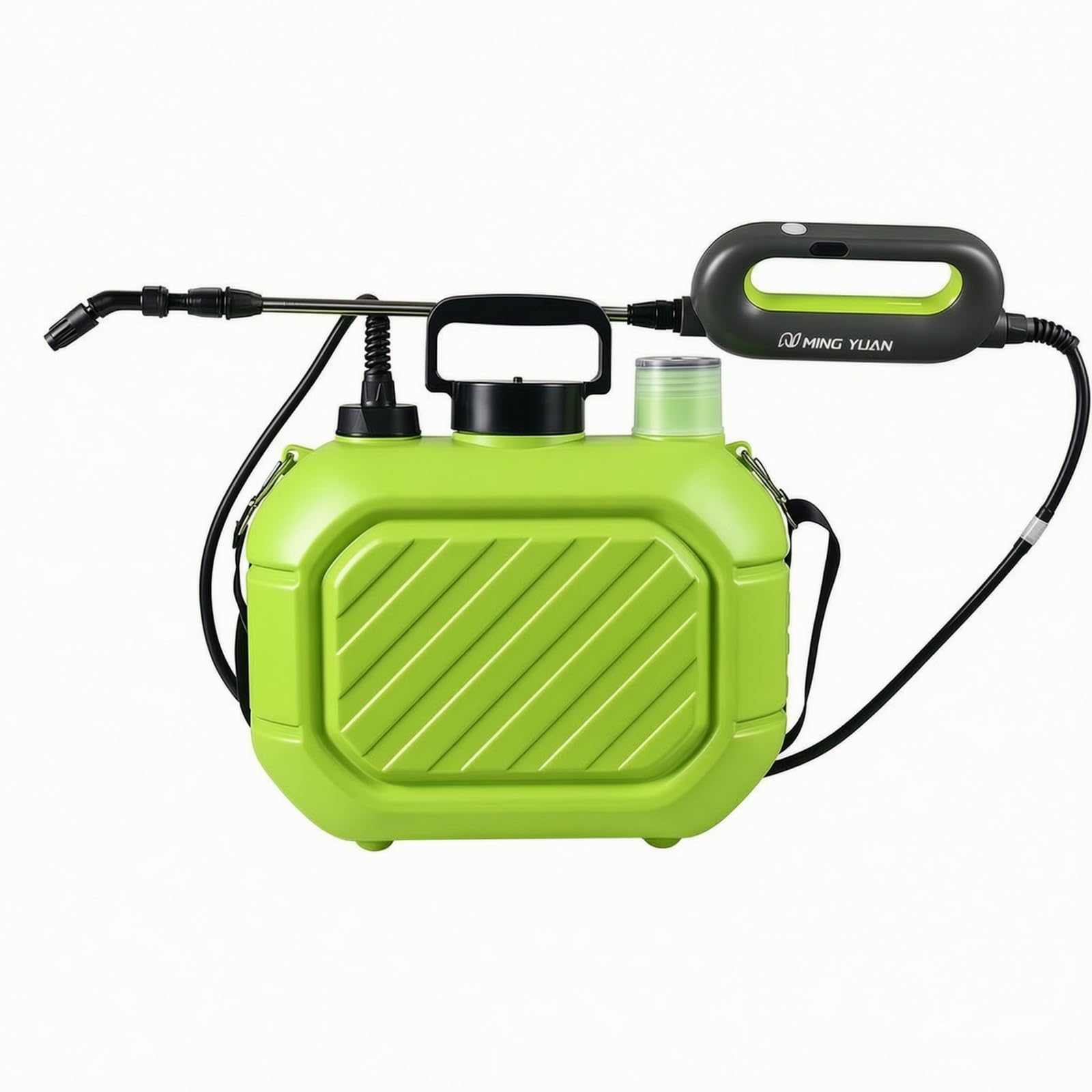 Pulvériteur Électrique Réservoir 5 L Polyvalent Pulvériteur à Pile Buse Réglable Portable pr Serre, Style C
