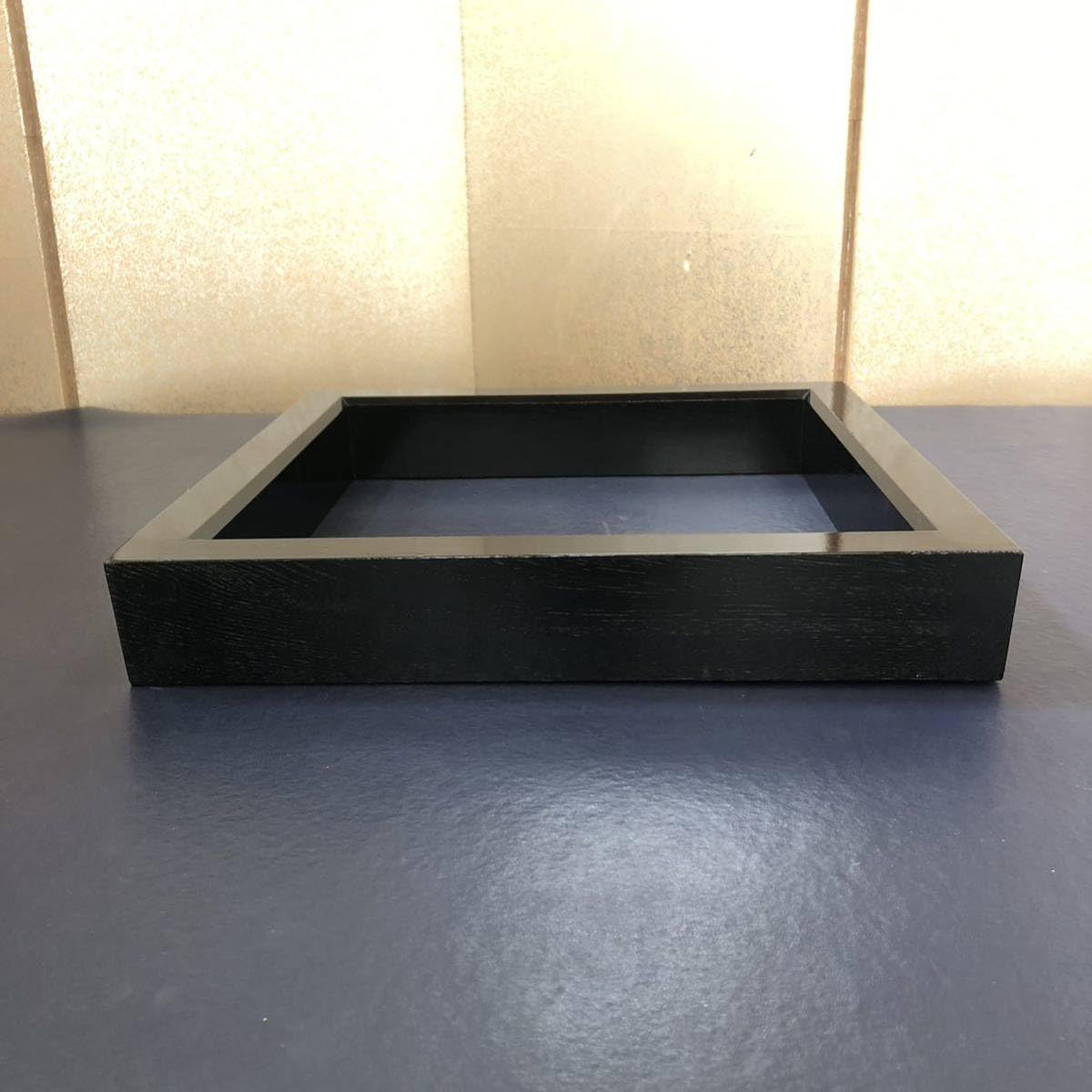 Amazon.co.jp: 【P】茶道具炉縁柿合わせ塗柿合本漆元箱（230821C