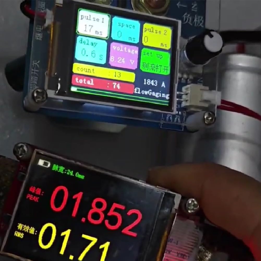 La mini scheda di controllo del saldatore a punti, digitale portatile della saldatrice a punti, regola la forza della saldatura