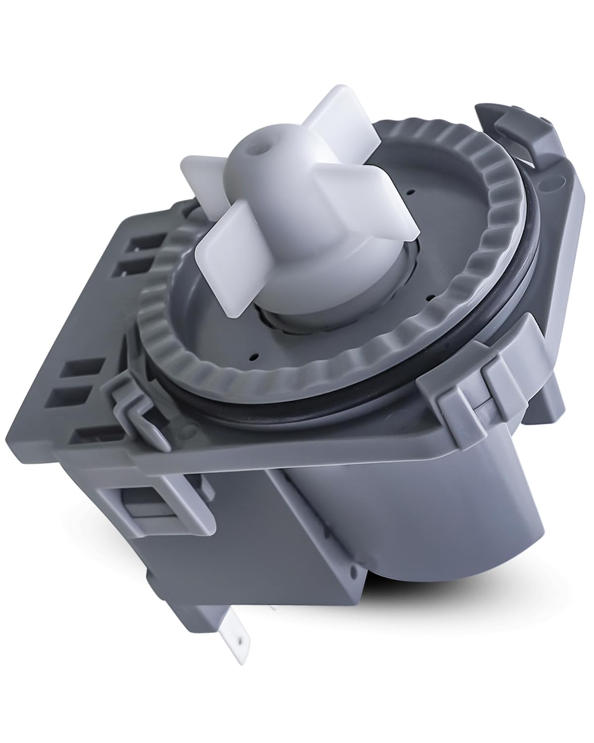 Bomba de drenaje de lavaplatos mejorada 2718B WG04F10194 11001011000221 apto para GE Midea Magic Chef, 120 V 60 Hz 0.7A