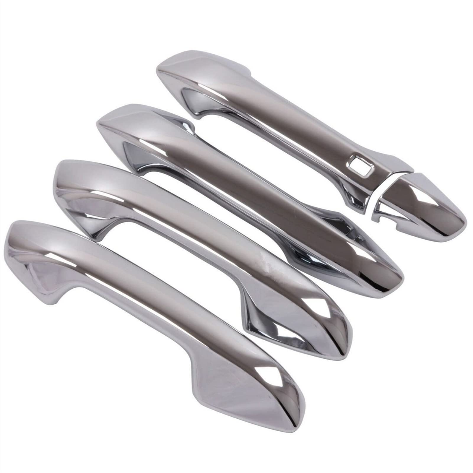 QWQTHGS Car Exterior Door Handle Cap for Kia Seltos K3 2019-2022 Chrome Car Door Handle Cover Trim Sticker Styling Accessories Decal Overlays