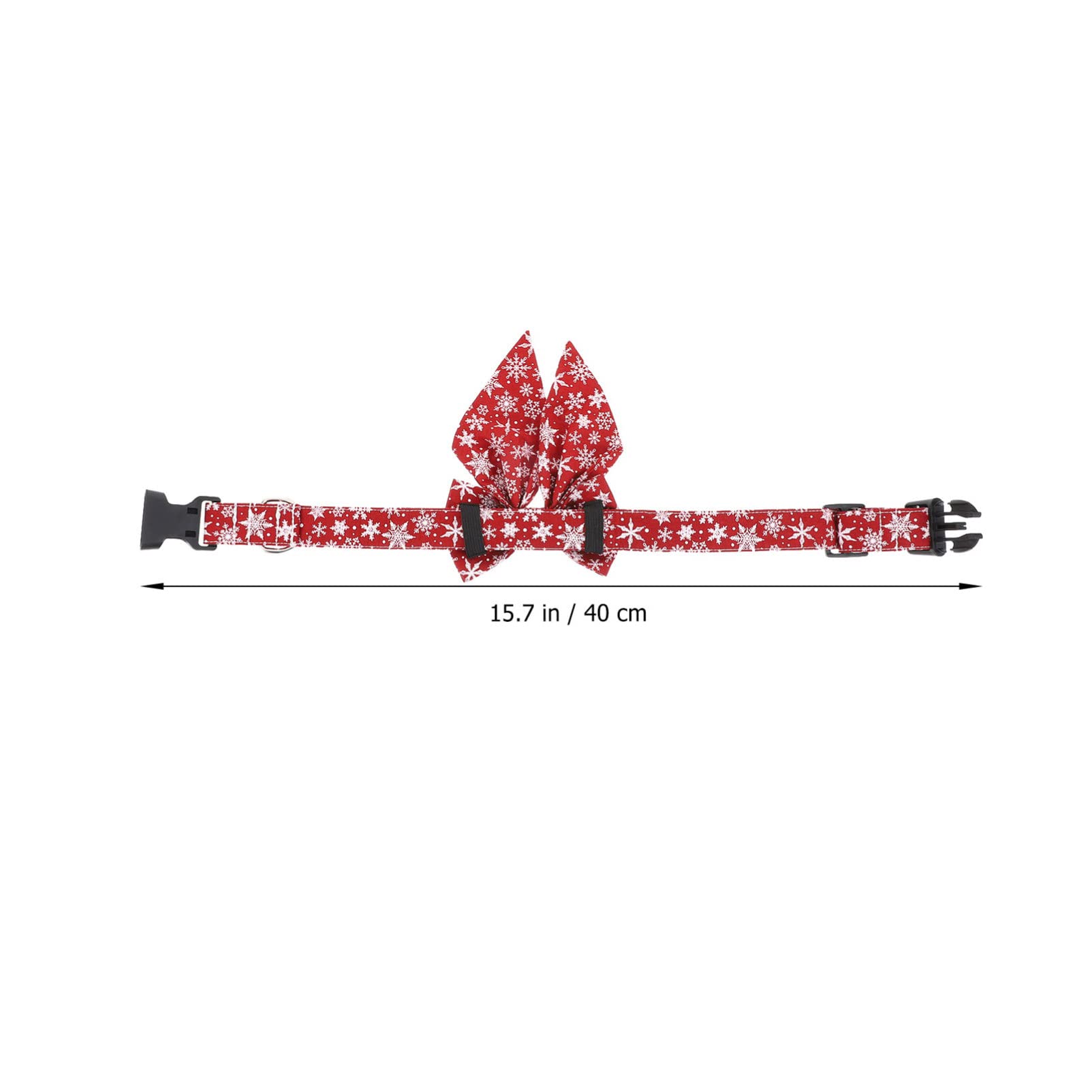 Mipcase 3stücke Weihnachts-hundehalsband Mit Abnehmbarem Fliegen-Design Dekoratives Halsband Für Haustiere Verstellbar Atmungsaktivem Baumwollmaterial Für Festliche Anlässe Und Partys