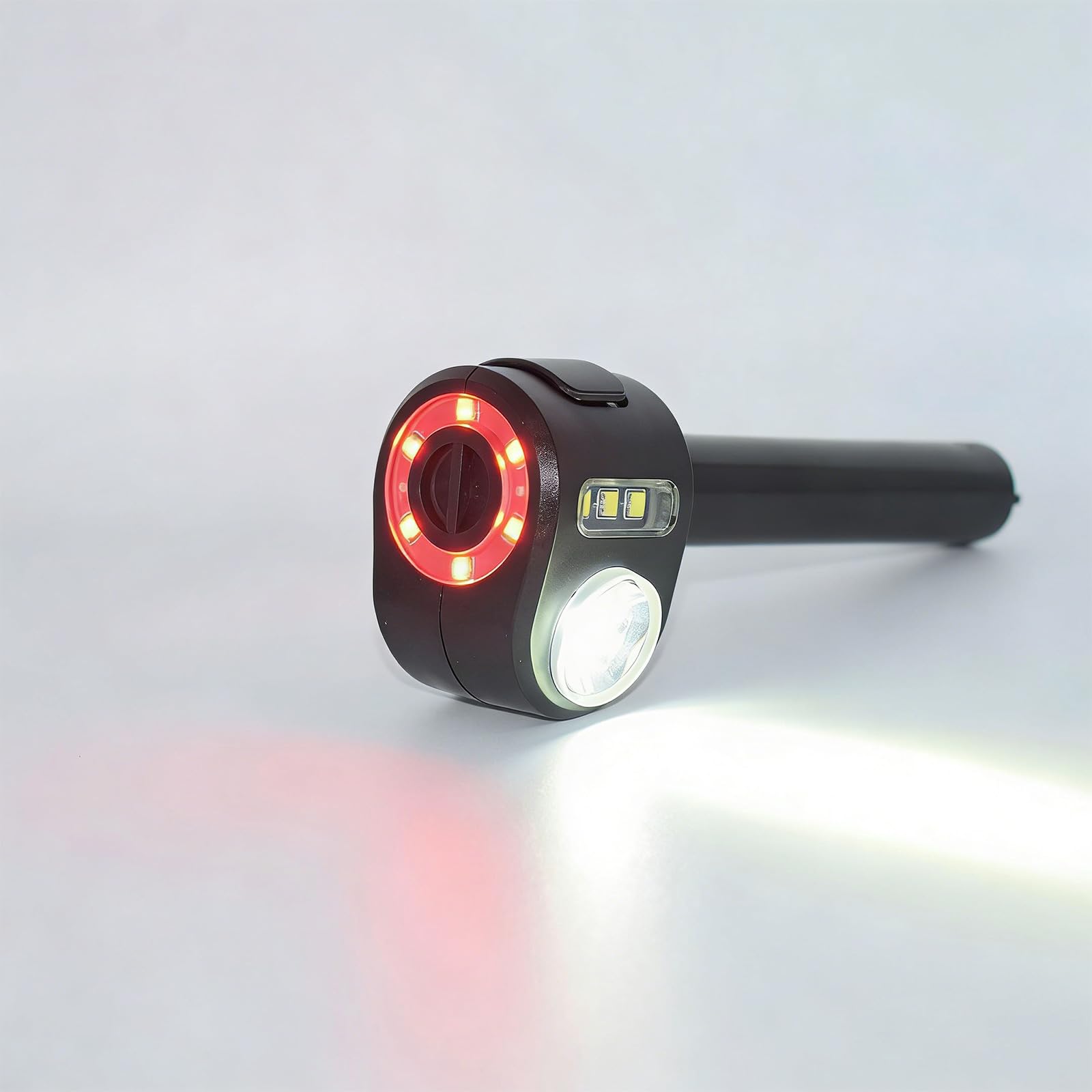 2lots - Luce per bicicletta versatile, con sistemi di montaggio regolabili e diversi modelli di luce, per varie condizioni atmosferiche, LED di segnalazione