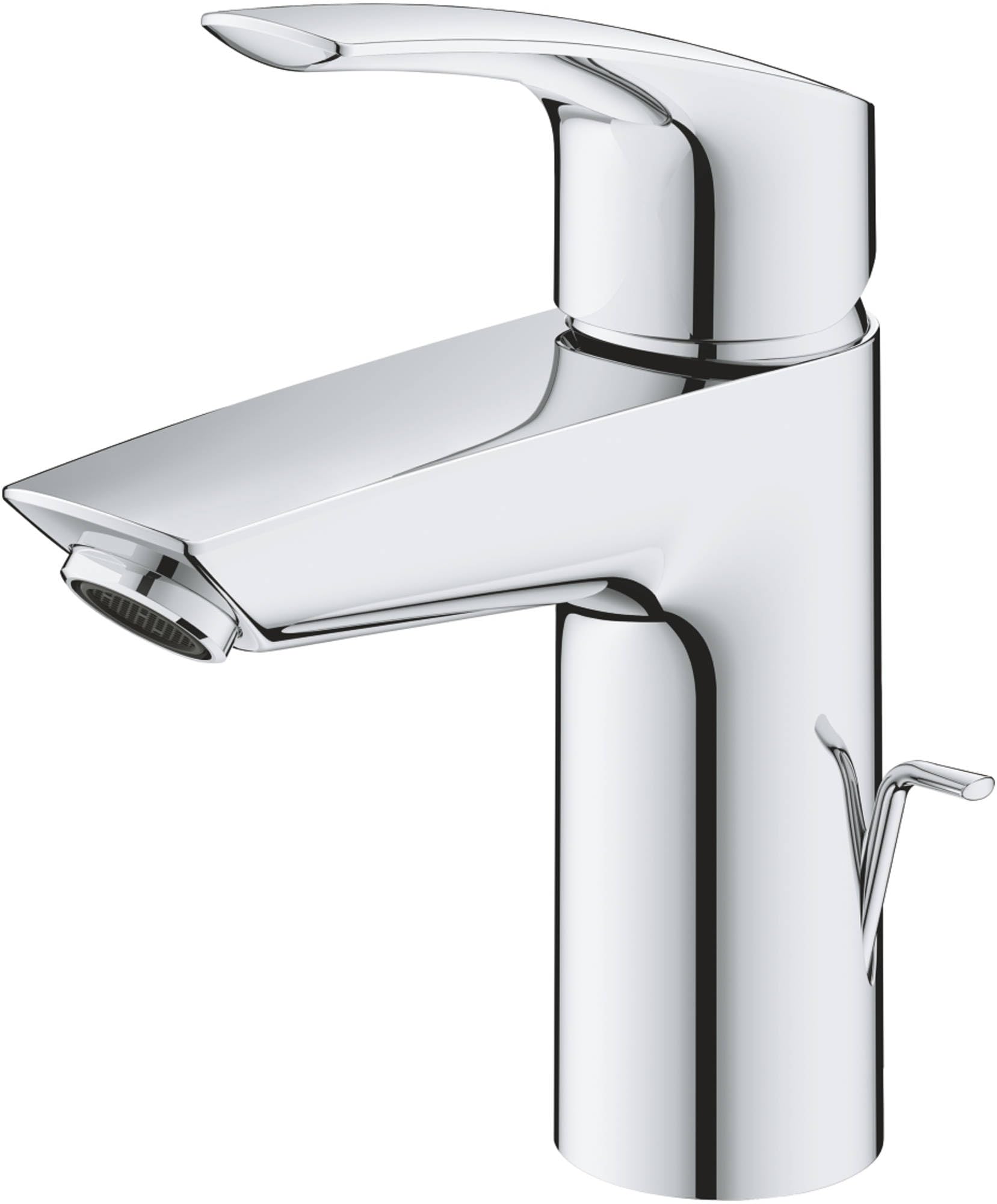 Grohe Waschtisch-Einhebelmischer Eurosmart 1/2", S, m Abl.garn, Mittelstel. ka, ch
