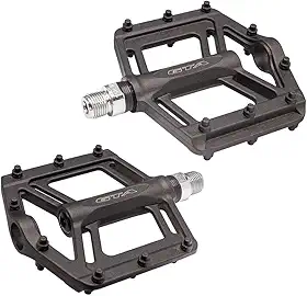 Par Pedal Plataforma Eixo Cromoly Bucha Du Alumínio Bicicleta C/Rolamento Selado Gta