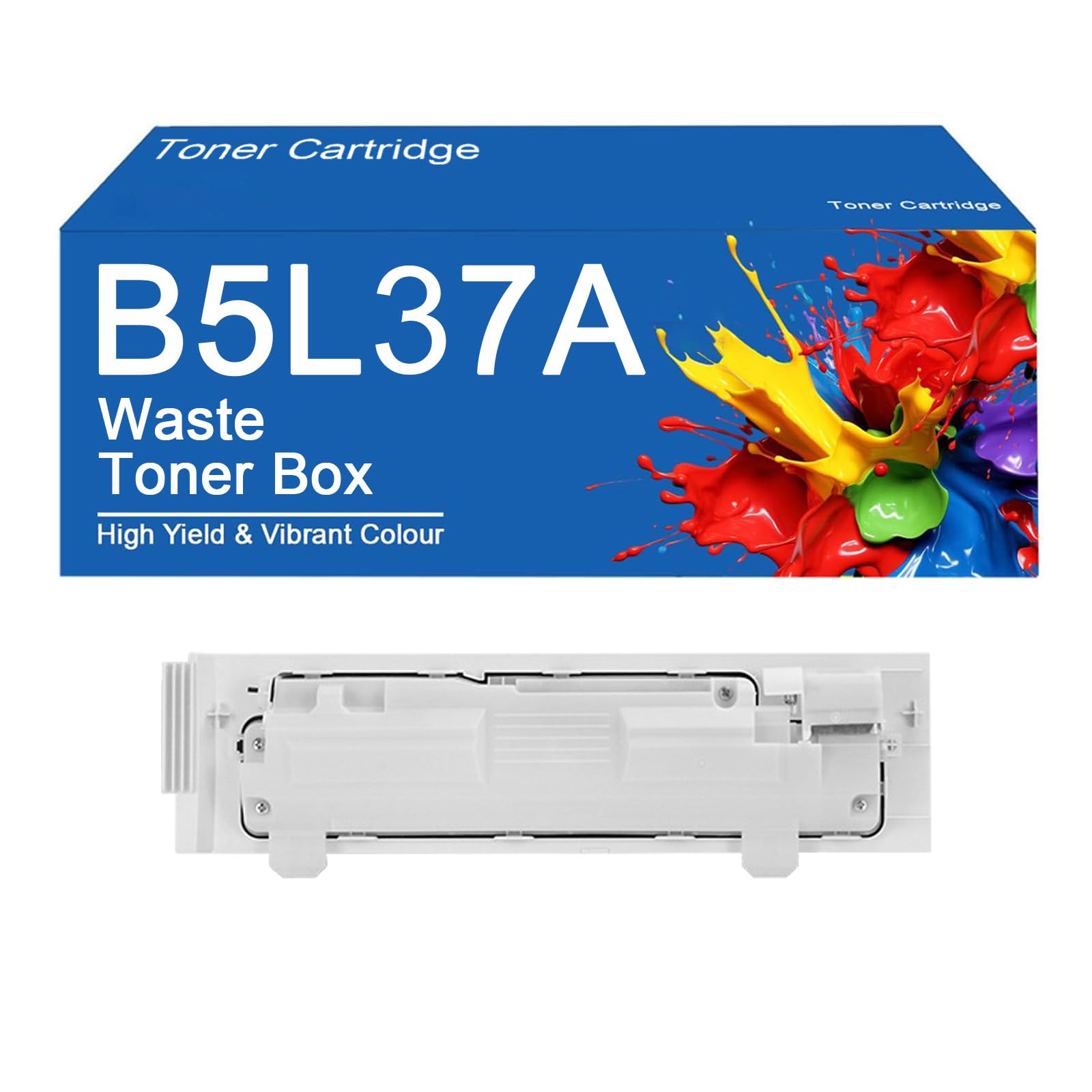 Bac de récupération de Toner usagé B5L37A, Compatible avec Les imprimantes HP Color M577z, M578z, M552dn, M553dh, M554dn, M555dn et M577f. Capacité élevée : 54 000 Pages.,B5L37A -1Set