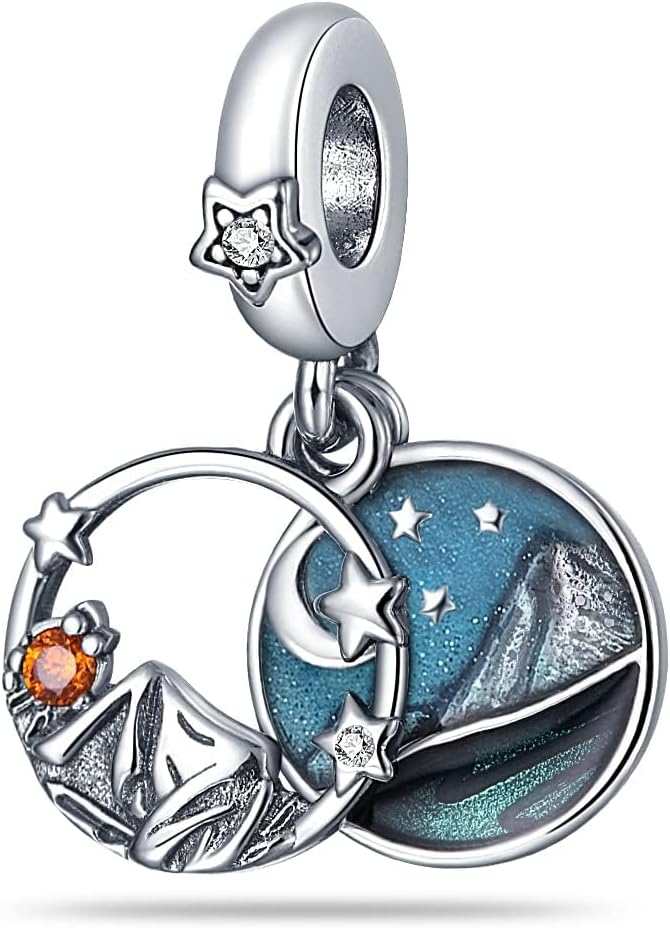 Tazweeq 925 Sterling Silver Charms, Girl Jewelry Beads Gifts for Women Bracelet&Necklace, Dangle Pendant Charm Bead,Girl Jewelry Beads DIY Gifts