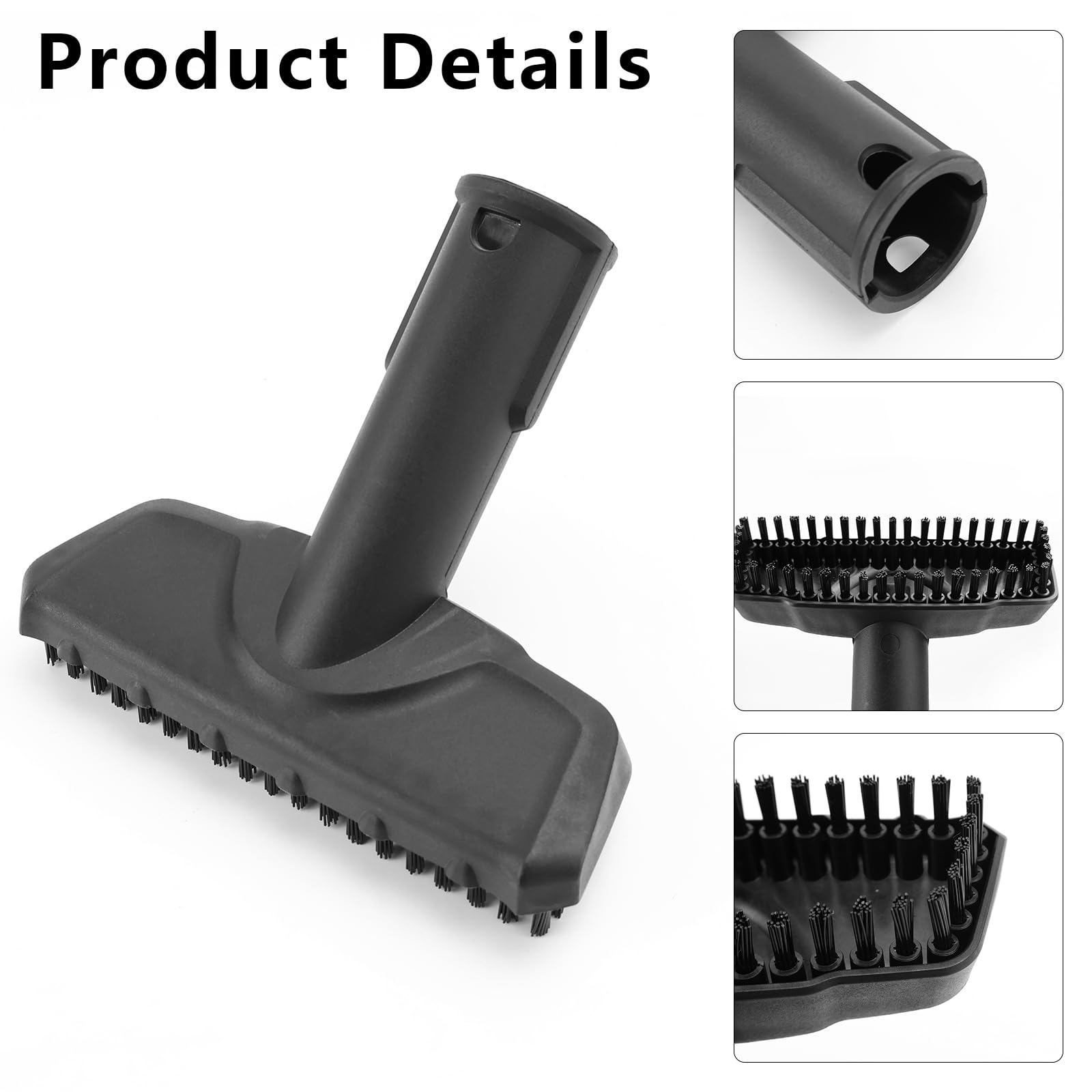 Raxfekro Accessoires pour nettoyeur vapeur Kärcher SC1 SC2 SC3 SC4 SC5 SC7 Pièces de rechange Nettoyeur vapeur Buse manuelle Brosse à outils compatible avec nettoyeur vapeur Kärcher