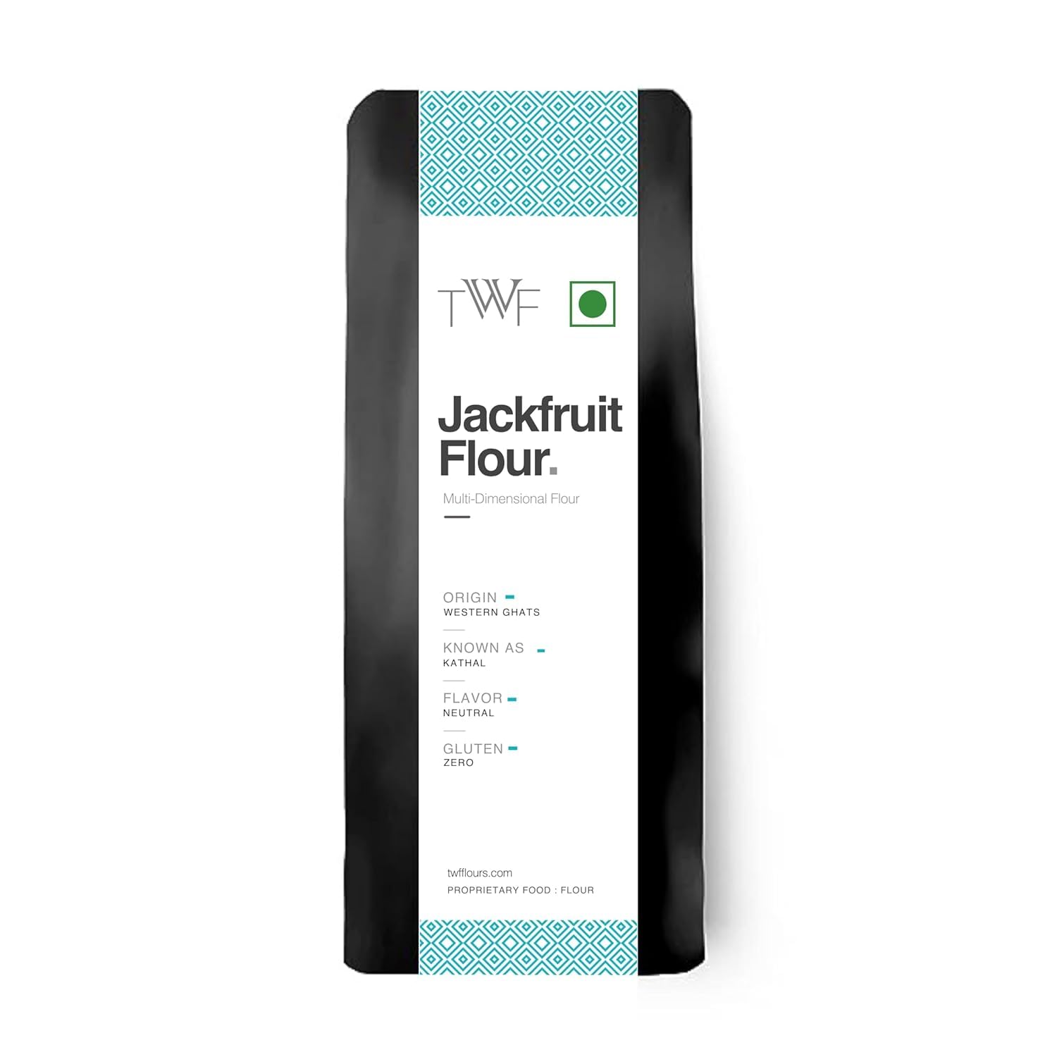 TWF Assam Raw Jackfruit Flour | 100% Kathal Atta | Grown in Assam’s Limited Yield Jackfruit Farms with More Care | Gluten-Free | Zero Bitterness | Helps Control Sugar | 1 Kg X 3