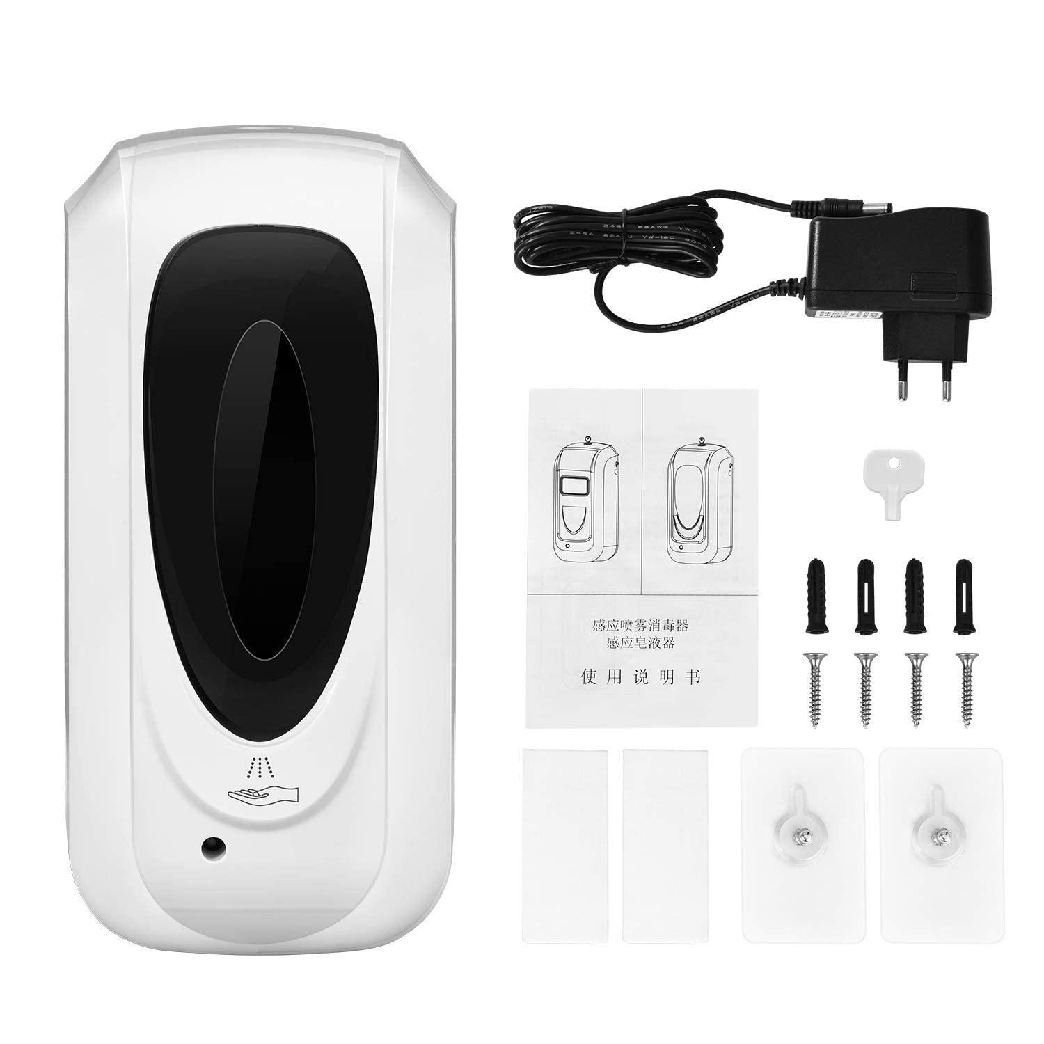 Buy HUKOER Touchless Automatic Hand Sanitizer Dispenser Stand,Portable