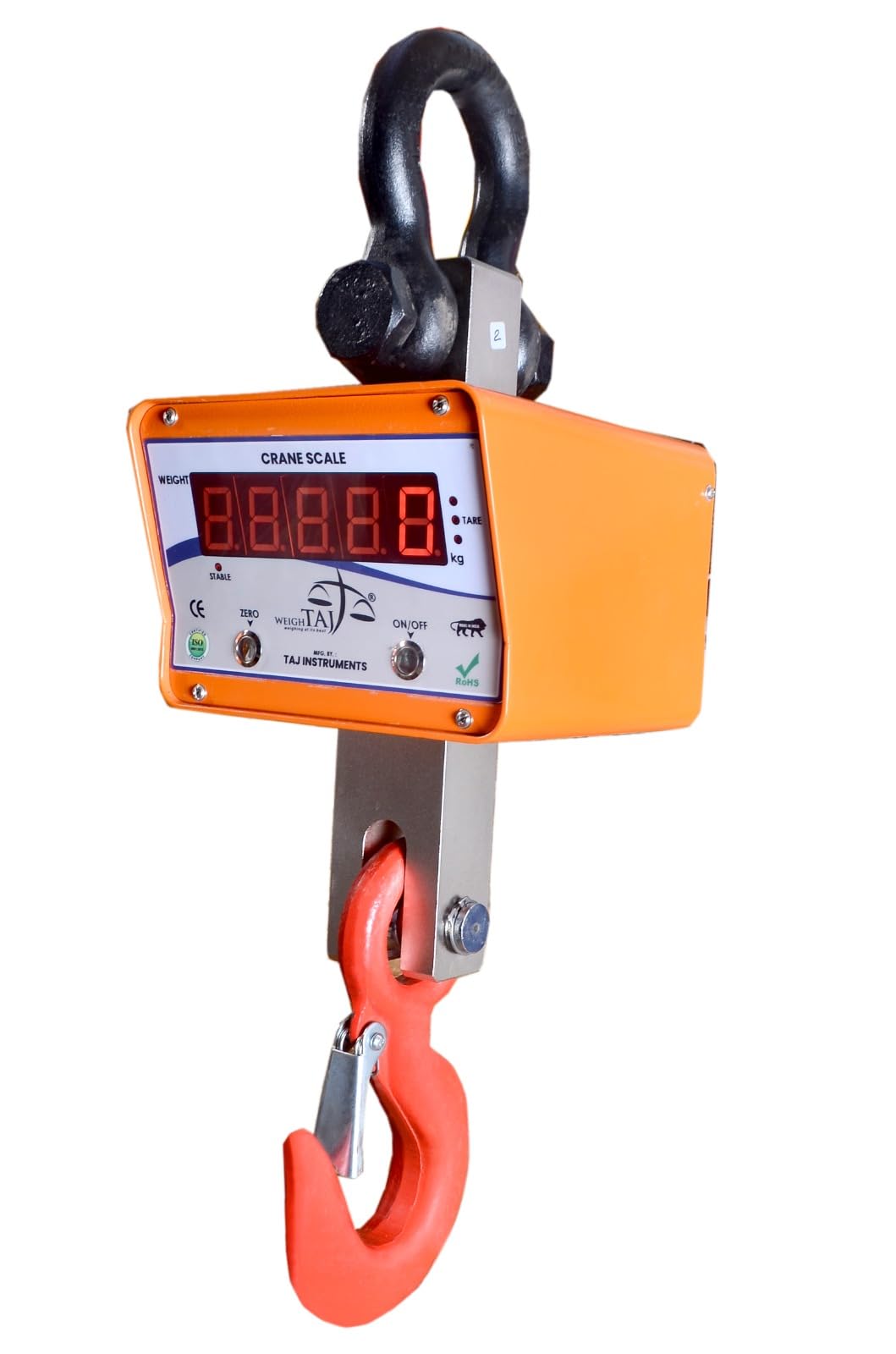 TAJ INSTRUMENTS TI-CS-5000Kg(5Ton) Premium Industrial Grade Digital Weighing Crane Scale With Ir Remote,Best For Heavy Industrial Use,100% Indian Make-image-20