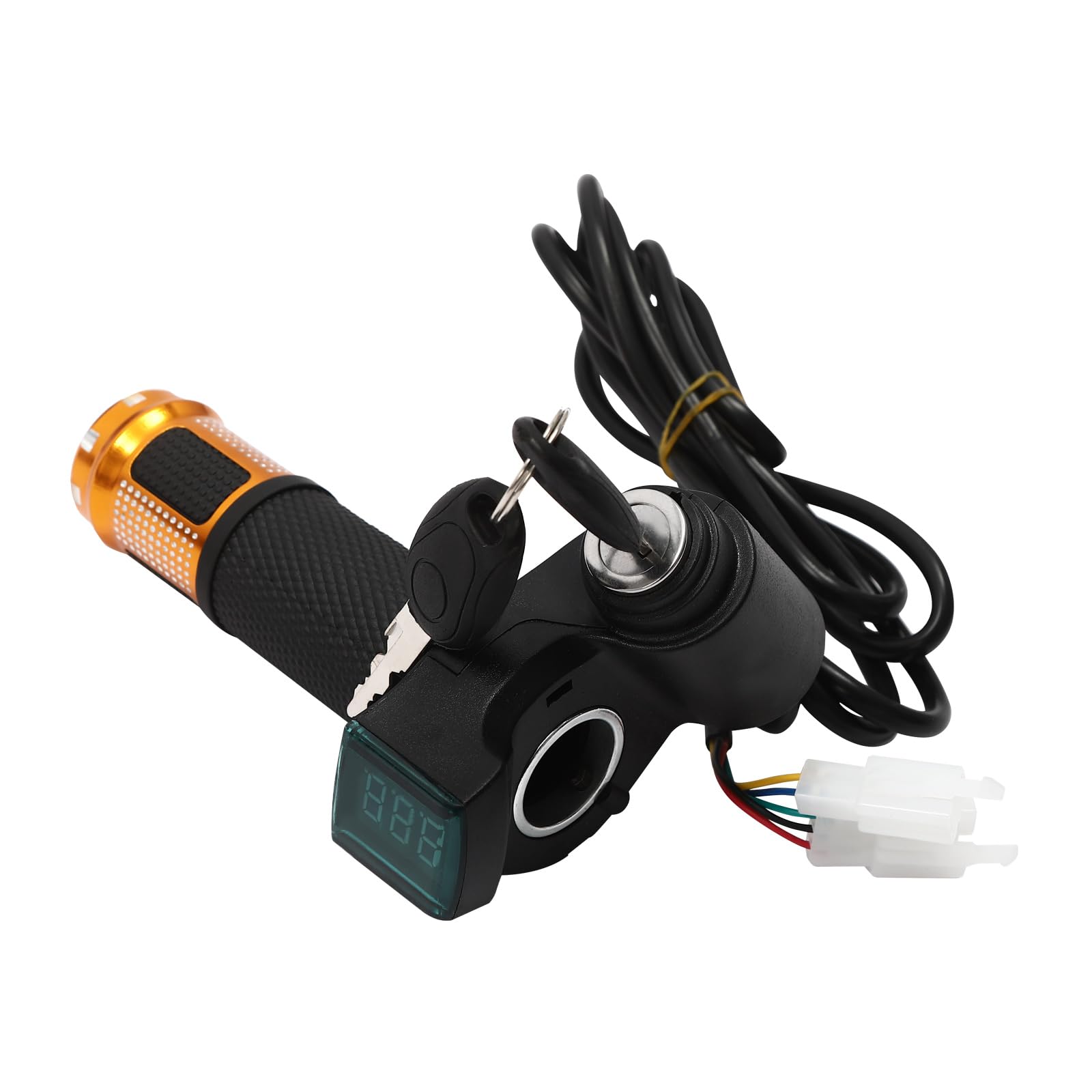 Kit de motor eléctrico de 24 V 250 W Dual Drive Go Kart motor eléctrico 6,21 km/h, kit de conversión eléctrica Gokart de 10 pulgadas, kit de conversión eléctrica de 0,8 N.M, juego de ruedas dobles