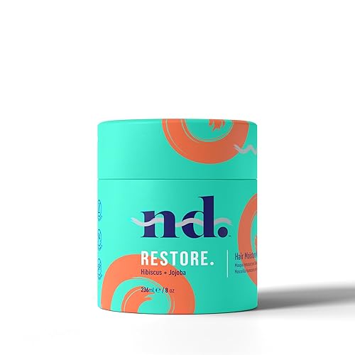 Máscara de humedad restauradora, para acondicionar profundamente el cabello seco, dañado o teñido | Hidrata el cabello liso, ondulado y rizado |