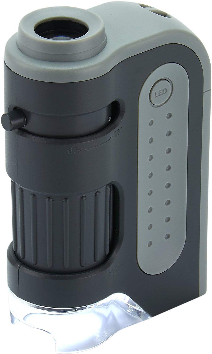 Carson MicroBrite Plus 60x 120x LED Lighted Zoom Pocket Microscope wit | amzdealz