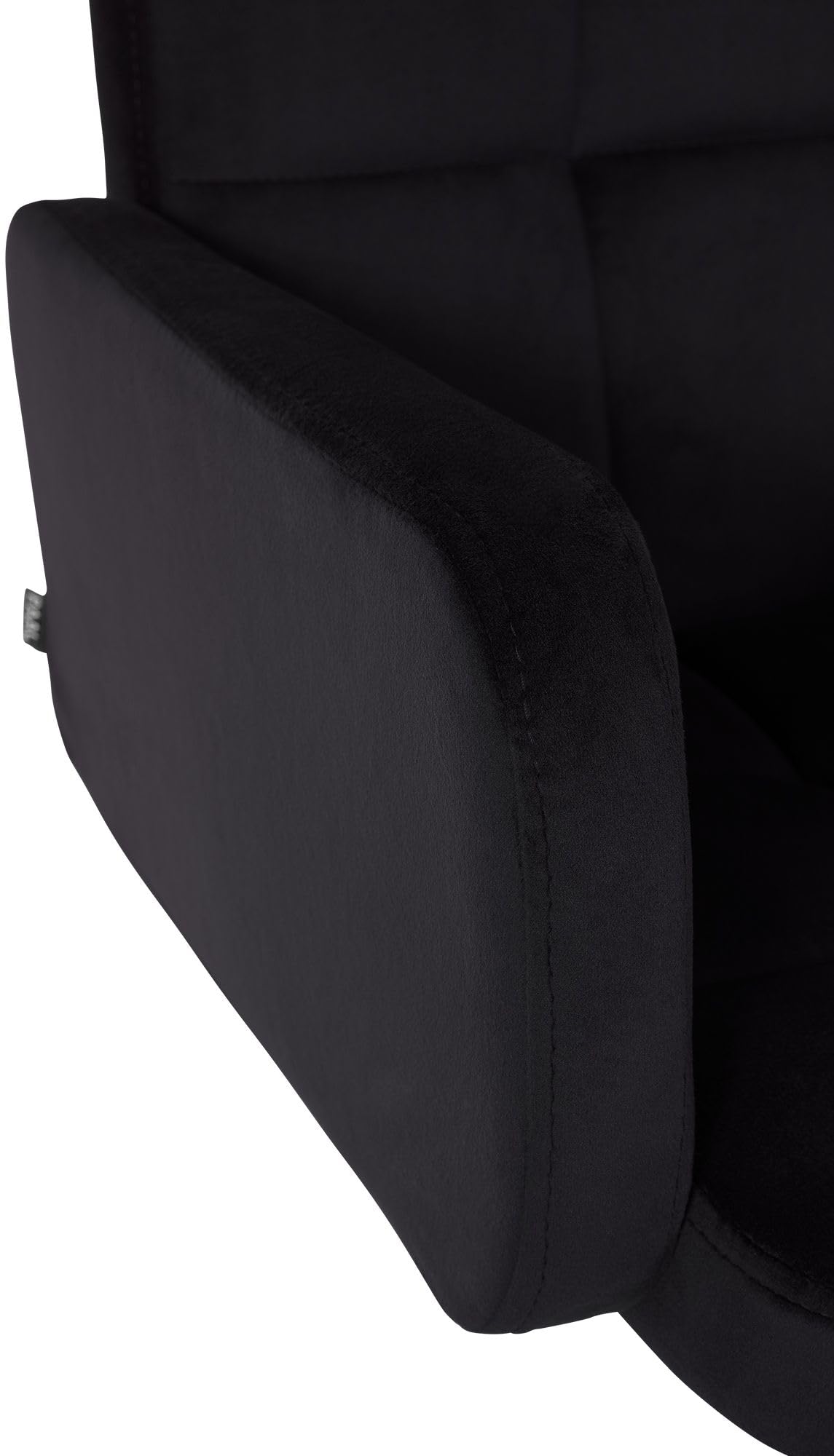 Barstuhl Henley - Samt Barhocker höhenverstellbar 97cm - grau