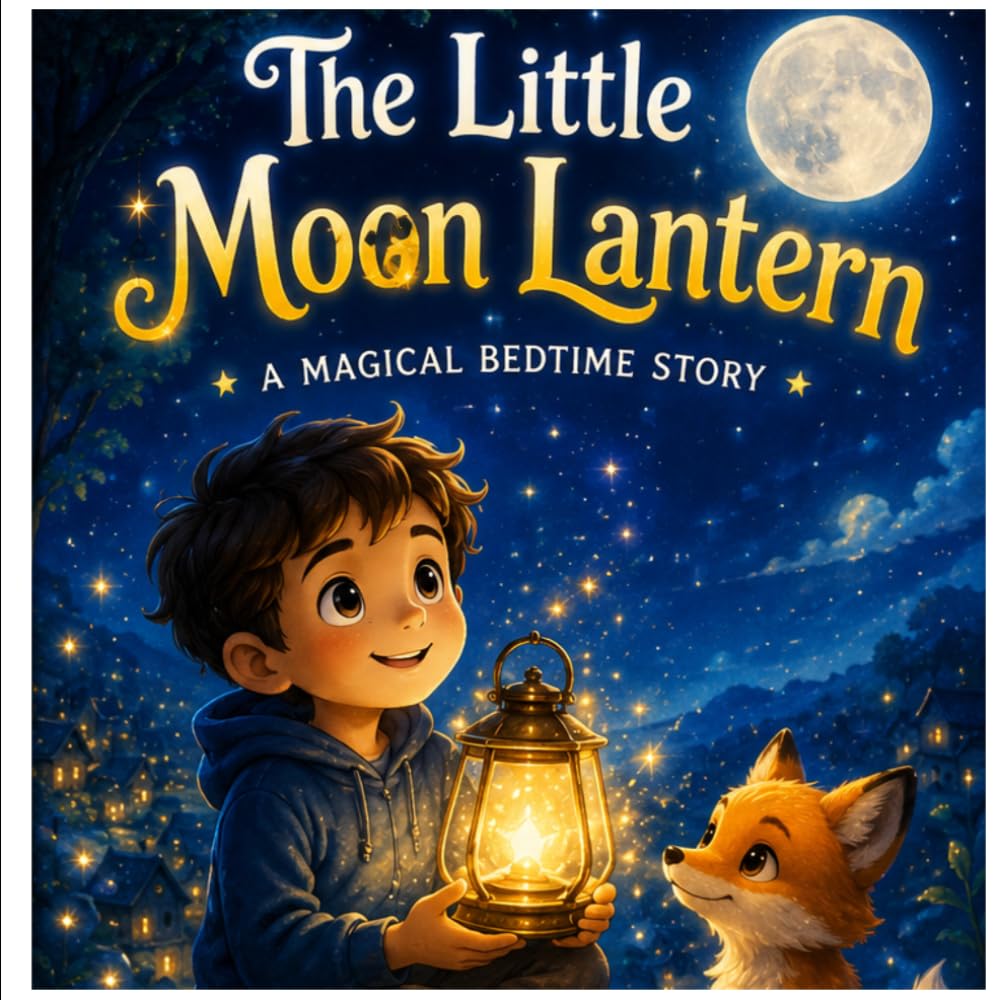 The Little Moon Lantern: A Magical Bedtime Story About Kindness, Hope, and Courage for Kids Ages 3–8