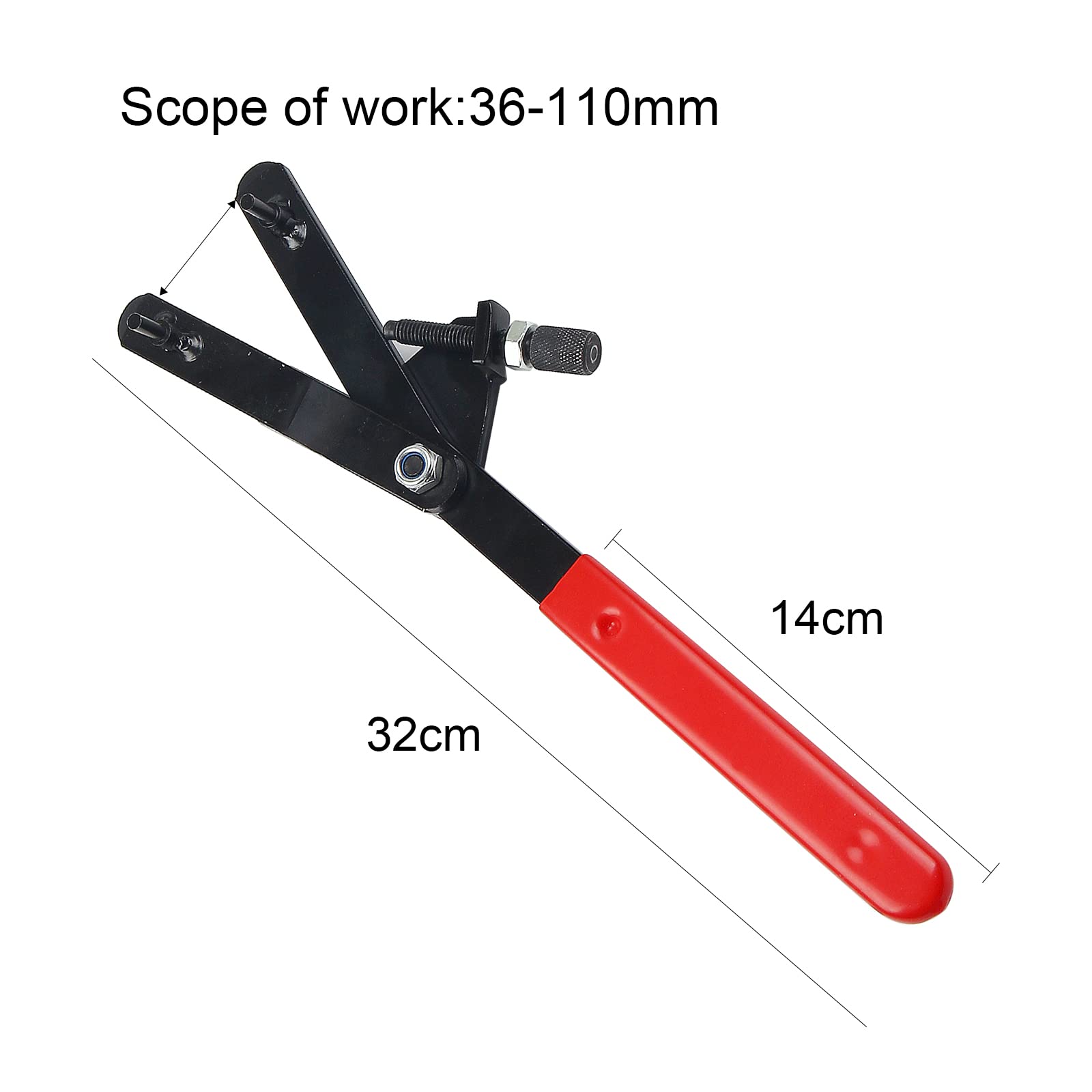 Utensile di fissaggio per volano e frizione, strumento di bloccaggio variomatico, chiave utensile per riparazione moto e rimozione puleggia