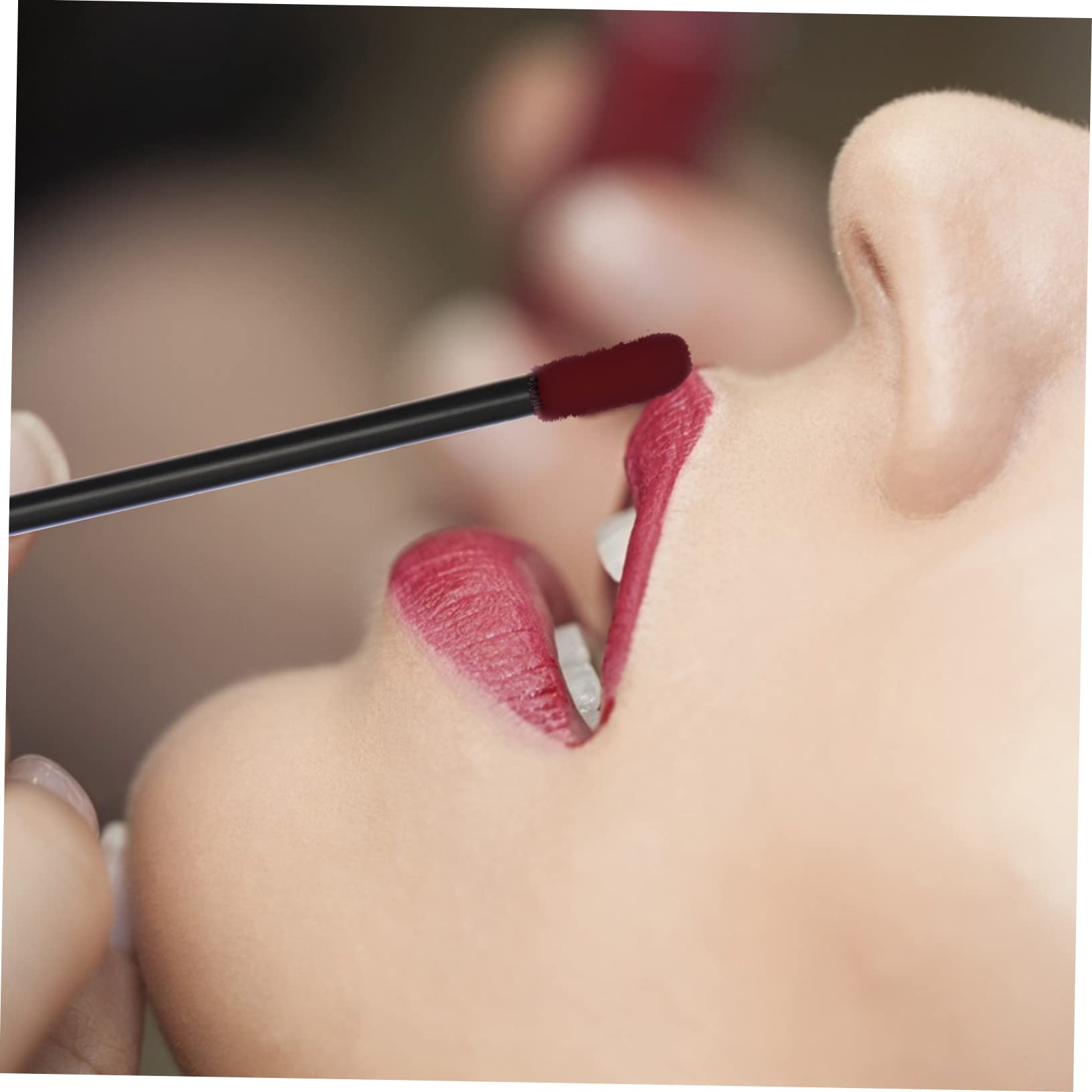 FRCOLOR Eyelash Mascara Wands Tube Lipstick Applicator Brush 200pcs Disposable Makeup Tools Pack