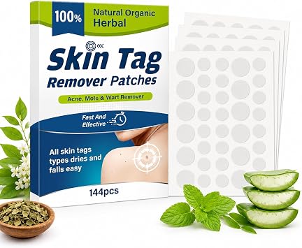 Skin Tag Removal Patches, 144Pcs Skin Tag Remover