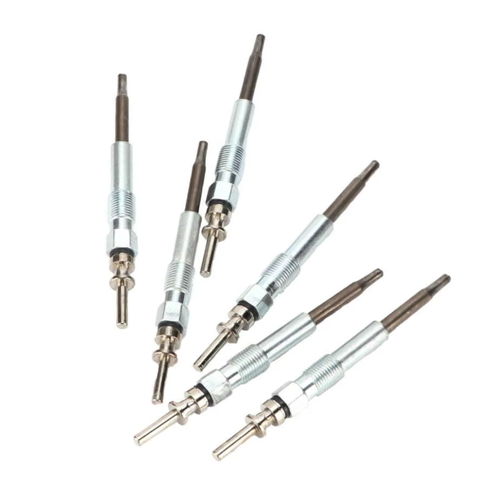 Bujía precalentamiento automóvil Compatible Con Para 5 Serie Para E60 E61 2002 2003 2004 2005 2006 2007 2008 2009 2010 Bujías Incandescentes Para Calentador Diésel 7786869(6pcs)