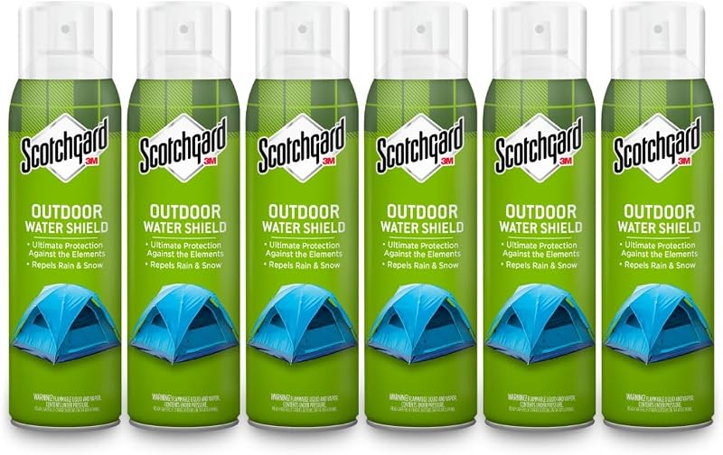 Scotchgard Heavy Duty Water Shield, Repels Water, Ideal for Outerwear, Tents, Backpacks, Canvas, Polyester and Nylon, 63 Ounces