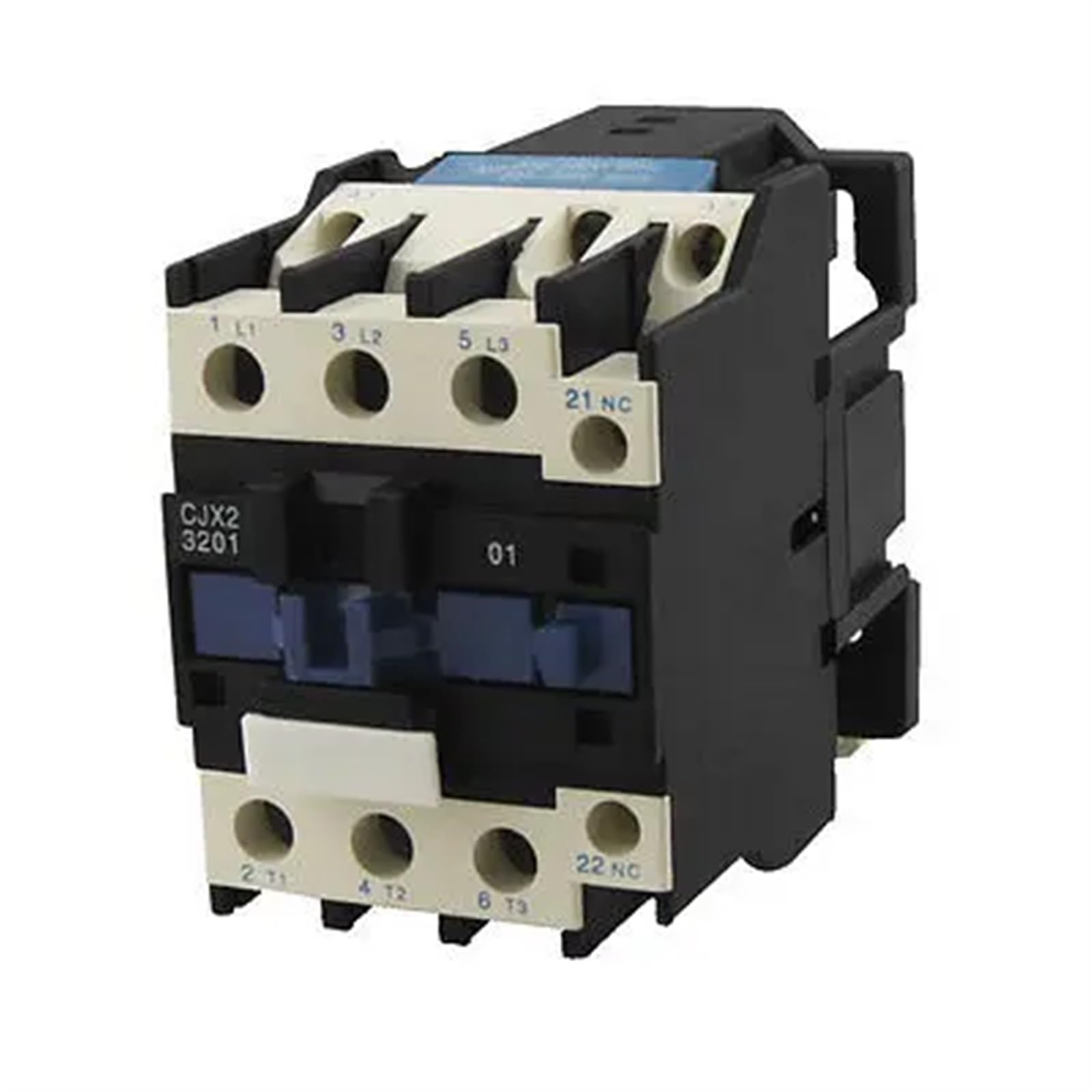 QEFHSVVZE CJX2-3201 32A 3 Poles NC Notor Control Contactor Coil 220 Volts